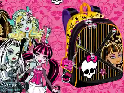 Trò chơi Monster High Backpack Design trực tuyến