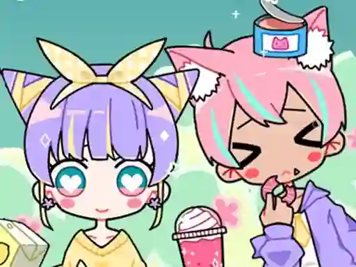 Trò chơi Cute Girl Avatar Maker trực tuyến
