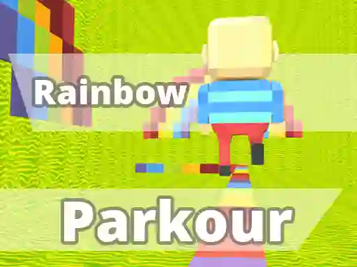 Trò chơi KOGAMA Rainbow Parkour trực tuyến
