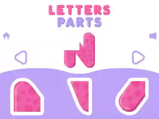Trò chơi Letters Parts trực tuyến