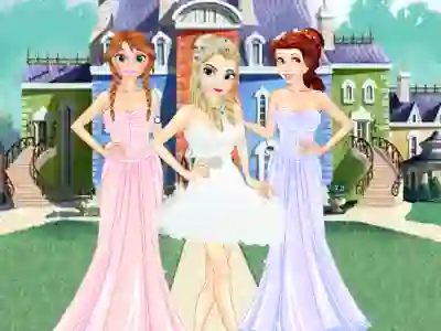 Trò chơi Girls Ball Dress up trực tuyến
