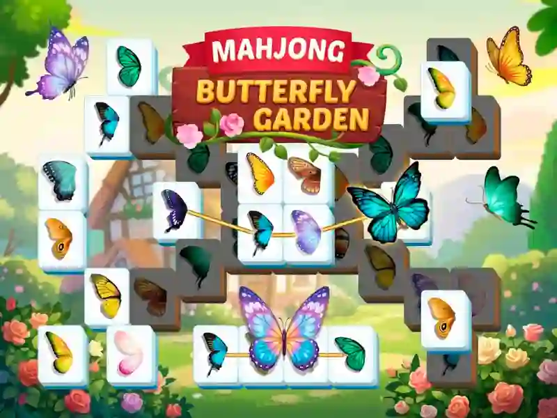 Trò chơi Mahjong Butterfly Garden trực tuyến