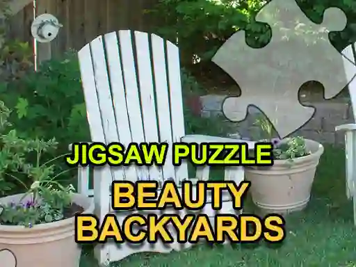 Trò chơi Jigsaw Puzzle: Beauty Backyards trực tuyến