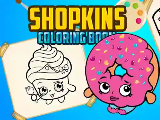 Trò chơi Shopkins Coloring Book trực tuyến