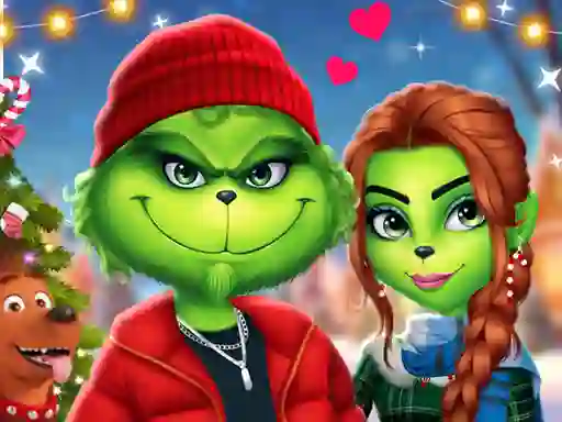 Trò chơi The Grench Couple Holiday Dress up trực tuyến