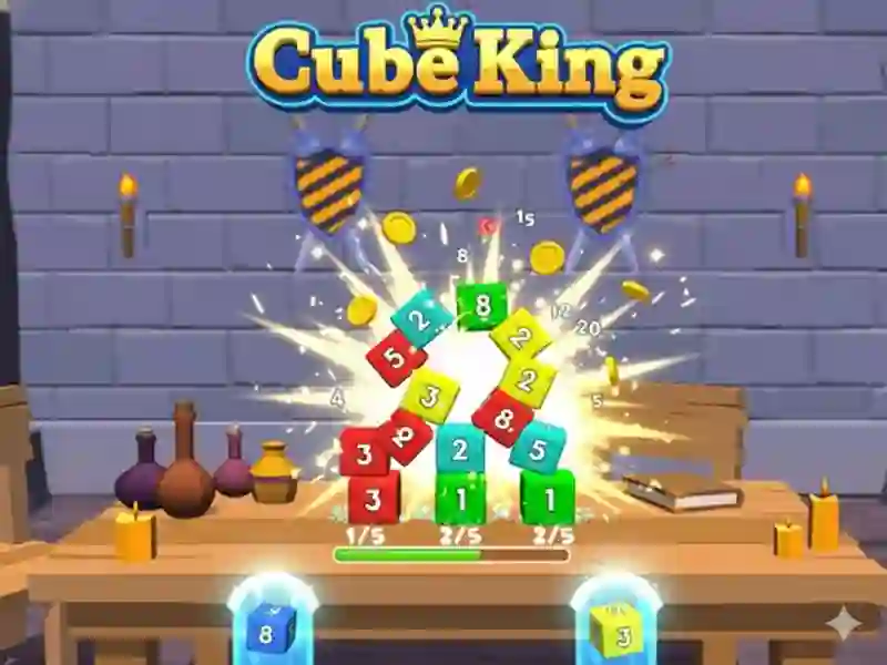 Trò chơi Cubes King trực tuyến