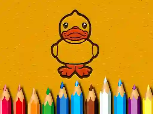 Trò chơi Back To School: Ducks Coloring Book trực tuyến
