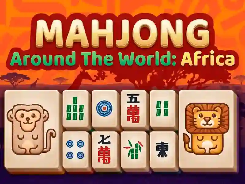 Trò chơi Mahjong Around The World Africa trực tuyến