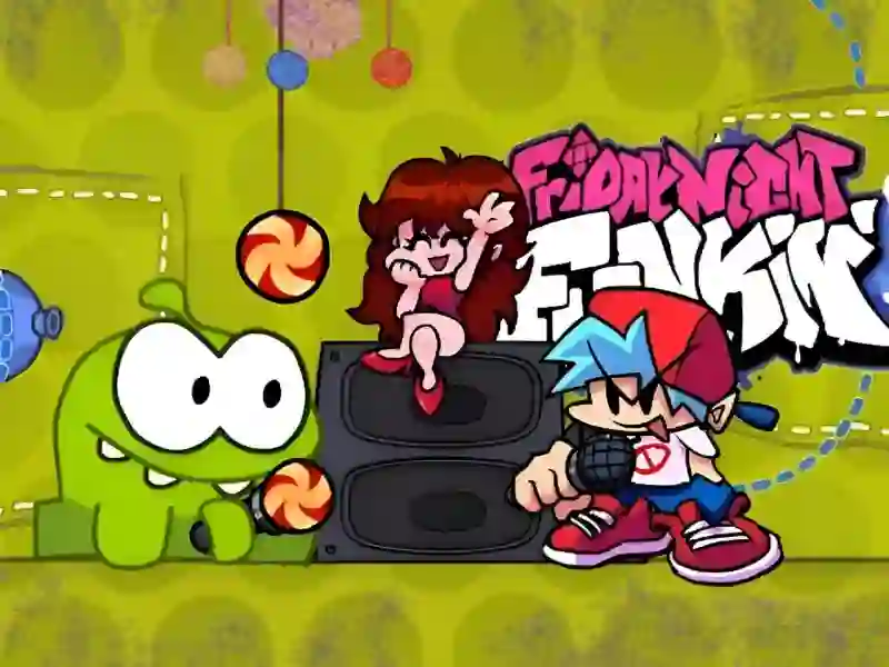 Trò chơi Friday Night Funkin VS Om Nom from Cut The Rope trực tuyến