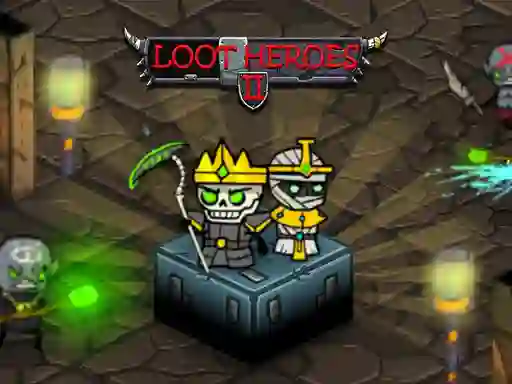 Trò chơi Loot Heroes 2 trực tuyến
