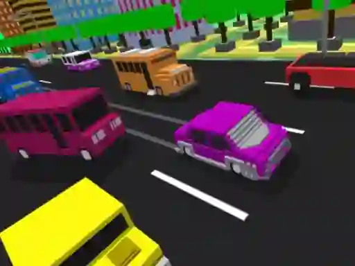 Trò chơi Blocky Highway Racing trực tuyến
