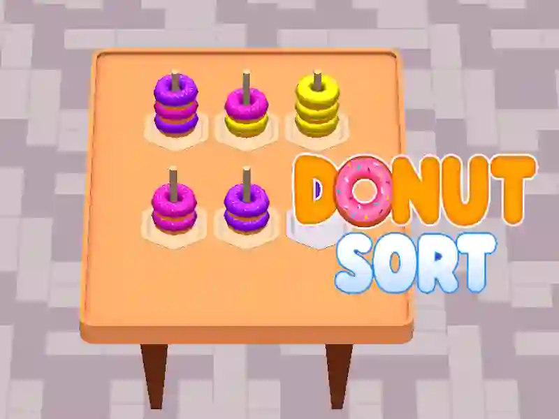 Trò chơi Donut Sort trực tuyến