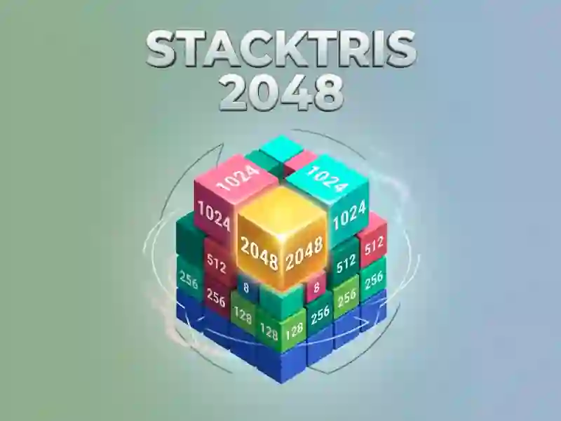Trò chơi Stacktris 2048 trực tuyến