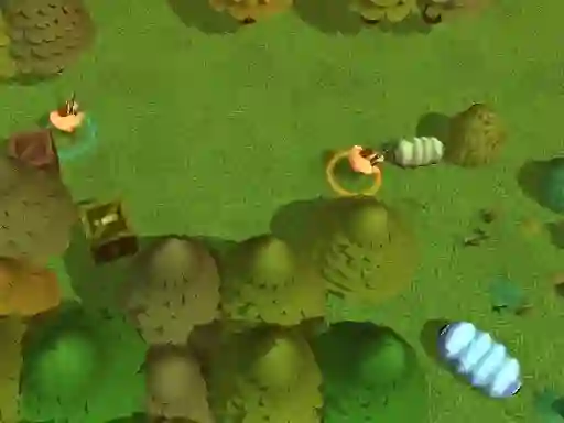 Trò chơi Worms Combat Coop trực tuyến