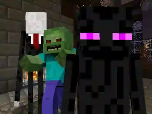 Trò chơi Mineworld Horror trực tuyến