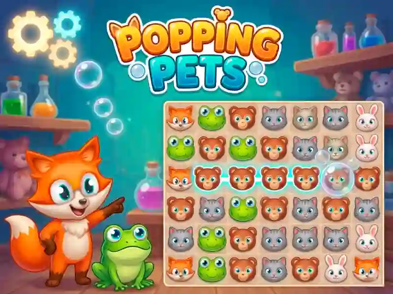 Trò chơi Popping Pets trực tuyến