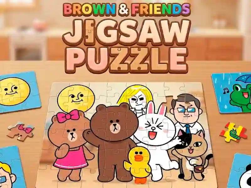 Trò chơi Brown And Friends Jigsaw Puzzle trực tuyến
