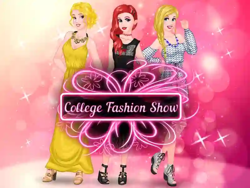 Trò chơi College Fashion Show trực tuyến