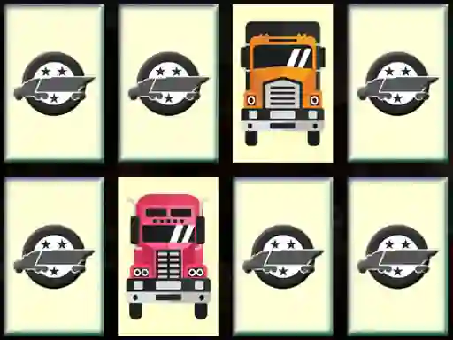 Trò chơi American Trucks Memory trực tuyến