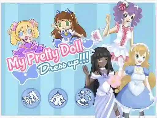 Trò chơi My pretty doll : Dress up trực tuyến