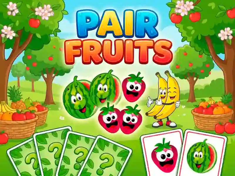 Trò chơi Pair Fruits trực tuyến