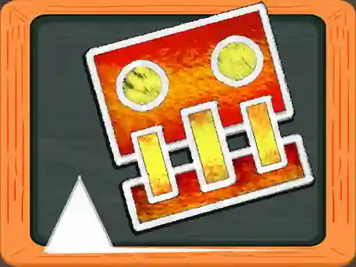 Trò chơi Geometry Dash Blackboard trực tuyến