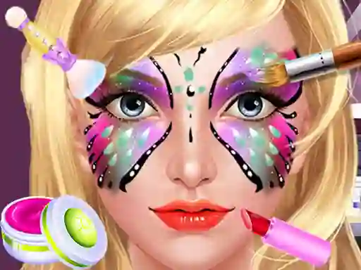 Trò chơi Face Paint Salon trực tuyến