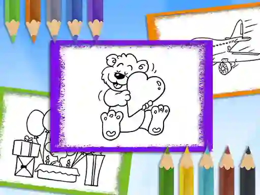 Trò chơi Cartoon Coloring Book trực tuyến