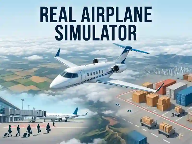 Trò chơi Real Airplane Simulator trực tuyến