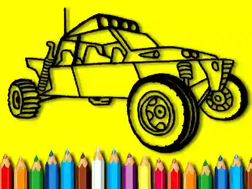 Trò chơi Back To School: Rally Car Coloring Book trực tuyến