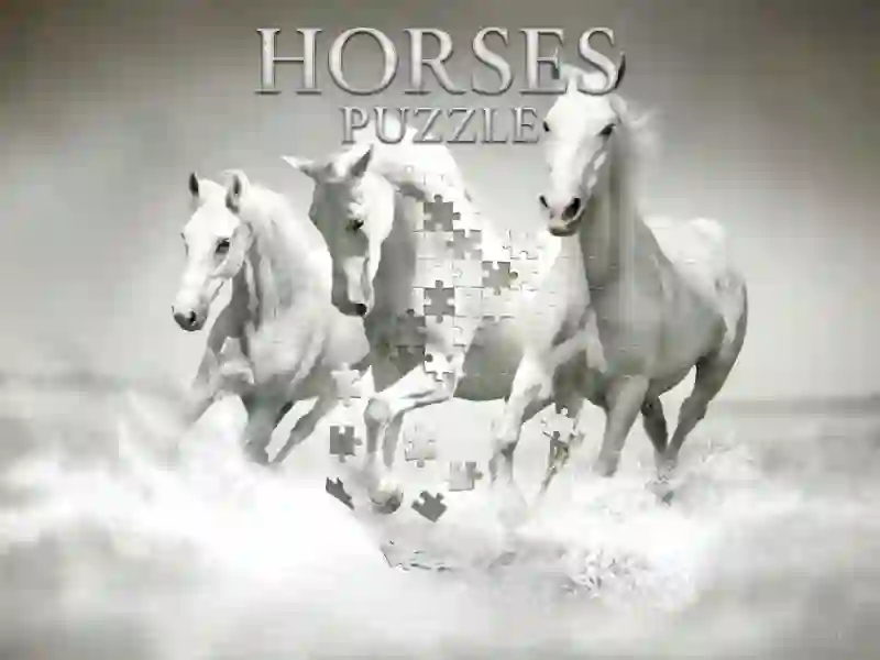 Trò chơi Horses Puzzle trực tuyến