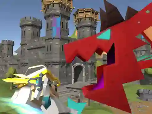 Trò chơi Blocky Fantasy Battle Simulator trực tuyến