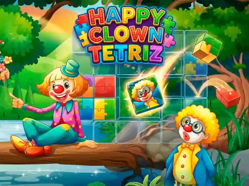 Trò chơi Happy Clown Tetriz trực tuyến