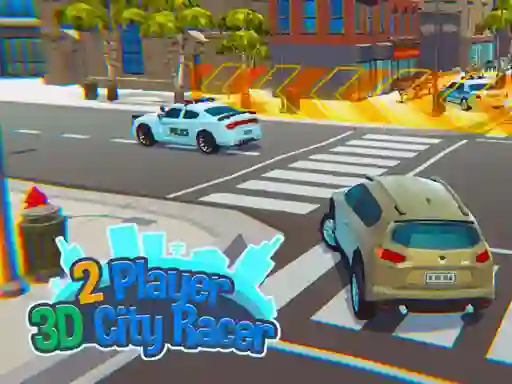 Trò chơi 2 Player 3D City Racer trực tuyến