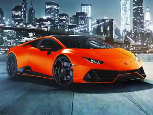 Trò chơi Lamborghini Huracan Evo Puzzle trực tuyến