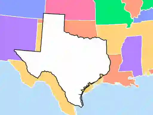 Trò chơi USA Map Quiz trực tuyến