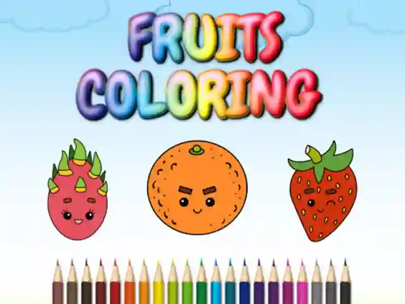 Trò chơi FRUITS COLORING trực tuyến