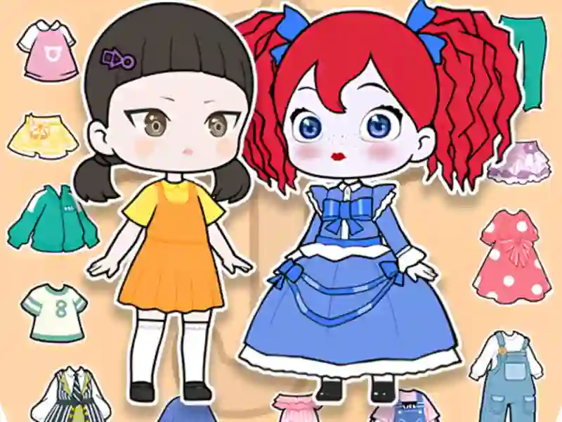 Trò chơi Cute Doll Dress Up trực tuyến