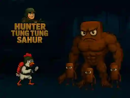 Trò chơi Hunter Tung Tung Sahur trực tuyến
