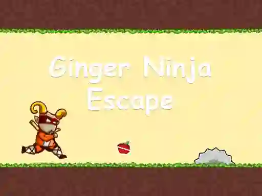 Trò chơi Ginger Ninja Escape trực tuyến