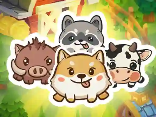 Trò chơi Animal Sort Cute Game Puzzle trực tuyến