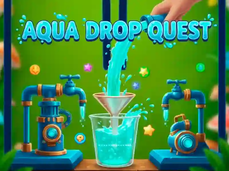 Trò chơi Aqua Drop Quest trực tuyến