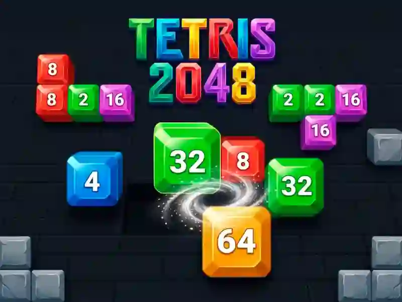 Trò chơi Tetris 2048 trực tuyến