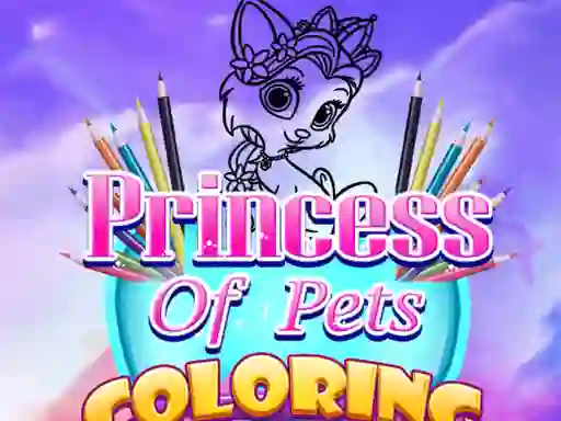 Trò chơi Princess Of Pets Coloring trực tuyến