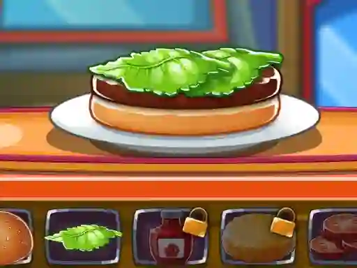 Trò chơi Top Burger Cooking trực tuyến