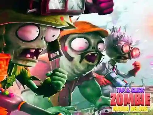 Trò chơi Tap & Click Zombie Mania Deluxe trực tuyến