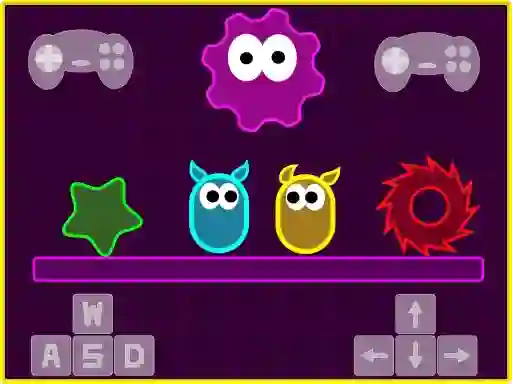 Trò chơi Neon Slimes trực tuyến