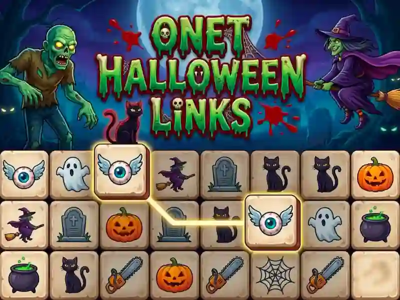 Trò chơi ONet Halloween Links trực tuyến