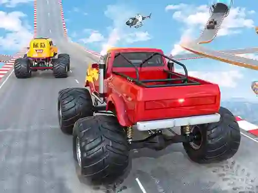 Trò chơi Mega Ramp Monster Truck Race trực tuyến