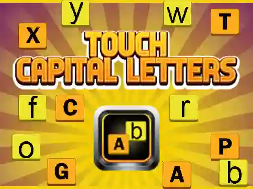 Trò chơi Touch Capital Letters trực tuyến